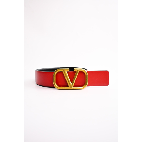 Valentino VLogo Thắt Lưng Hai Mặt