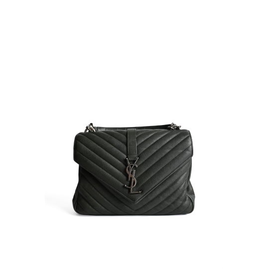 Yves Saint Laurent College Medium Xanh Rêu