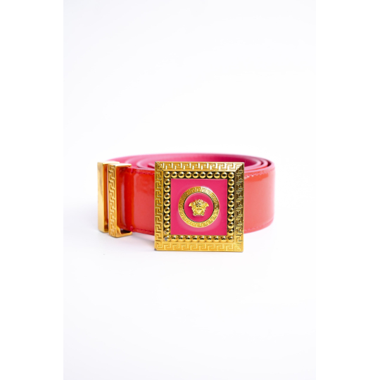 Versace Medusa Thắt Lưng Đỏ