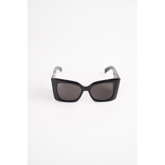 Kính Mát Saint Laurent SL M119 Blaze Đen Logo YSL Vàng