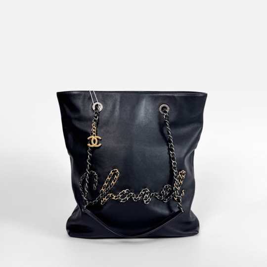Tote Chanel Calfskin Đen