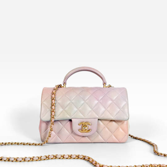 Túi Chanel Mini8 Handle Rainbow