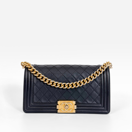 Chanel Boy Lambskin Đen