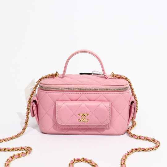 Chanel Vanity Lambskin Pink