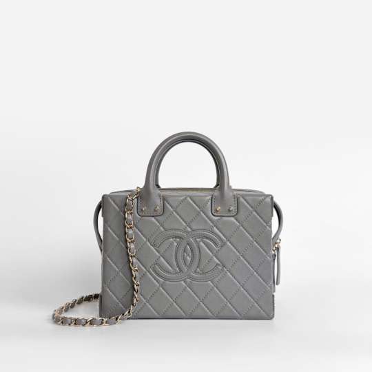 Túi Chanel Vanity Xám 