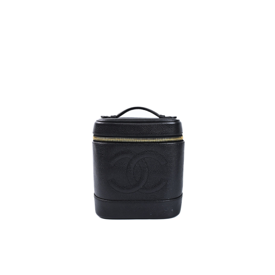 Chanel Vanity Đen Caviar
