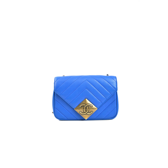 Chanel Chevron Xanh