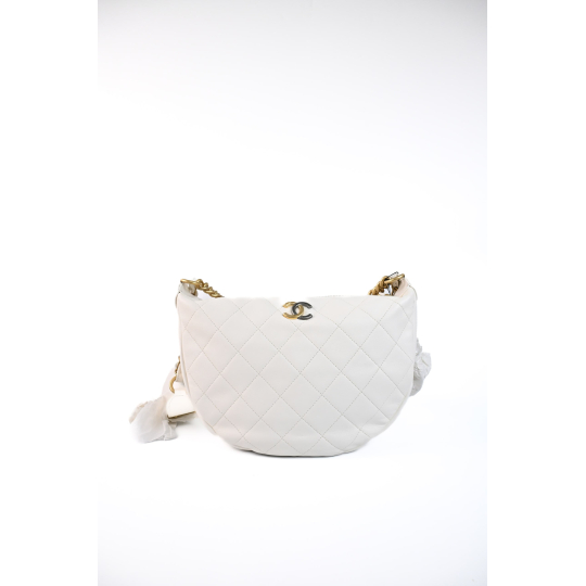 Chanel Hobo Trắng