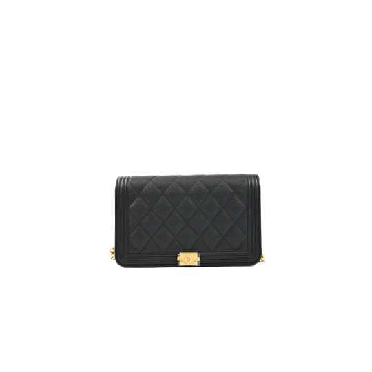 Woc Chanel Boy Đen