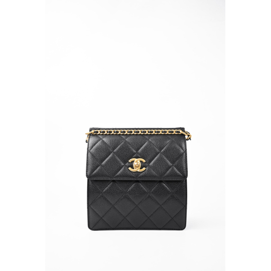 Chanel Square Caviar Đen