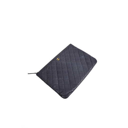 Chanel Classic Pouch Đen