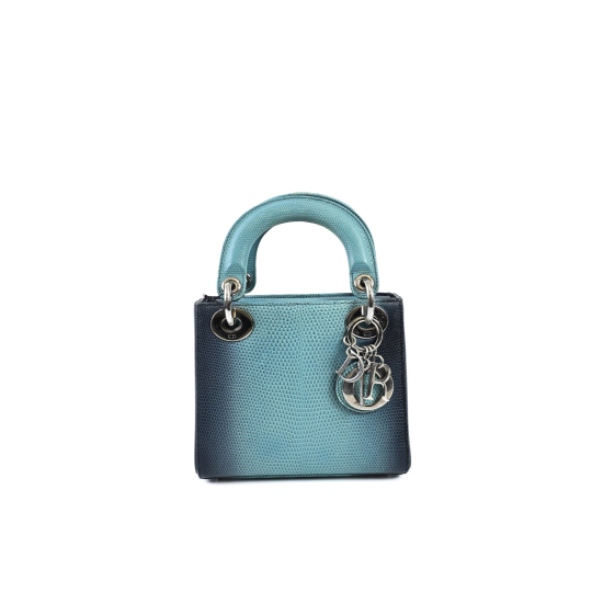 Dior Lady Lizard Xanh Đen