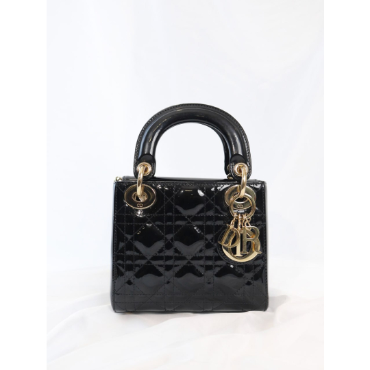 Dior Lady Đen Bóng