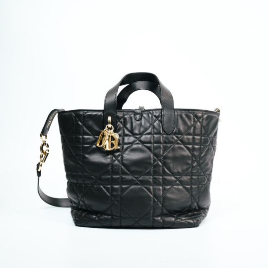 Tote Dior Calfskin Đen