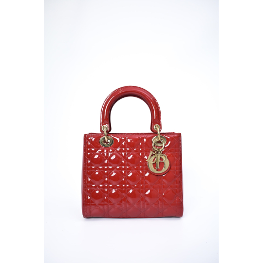 Dior Lady Đỏ Bóng