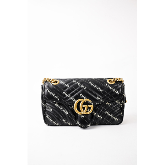 Gucci Marmont x Balenciaga Đen