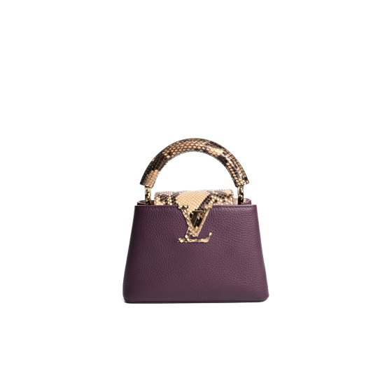 LV Capucines Đỏ Rượu