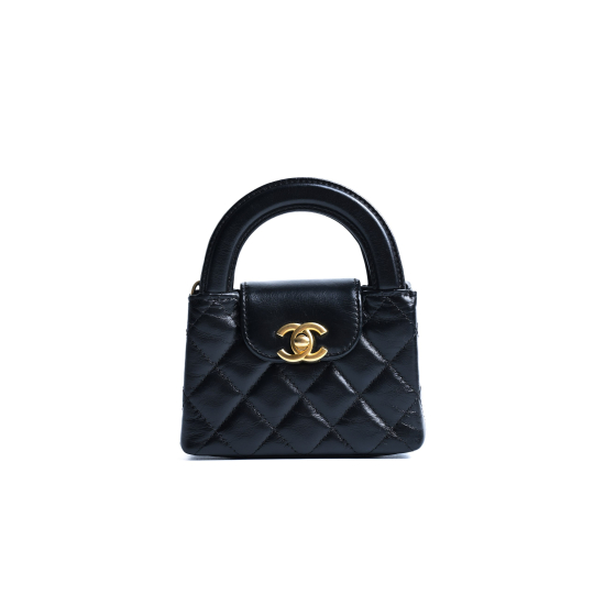 Chanel Kelly Top Handle Đen