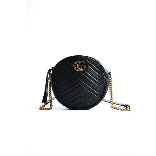 Túi Gucci GG Marmont Mini Round Shoulder Bag