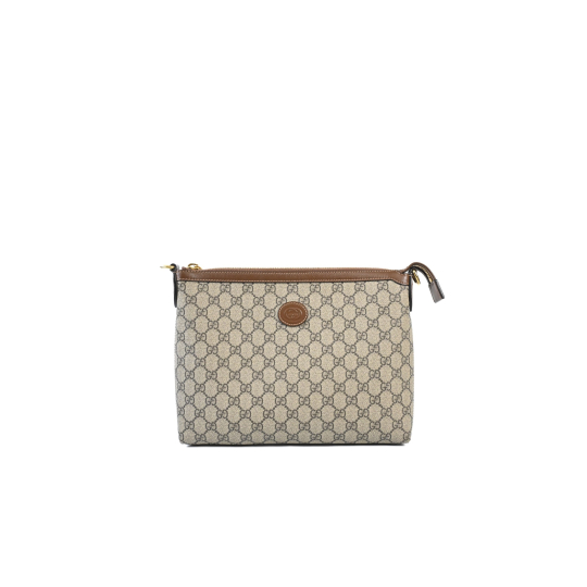 Gucci Messenger Bag With Interlocking G 'Ebony'