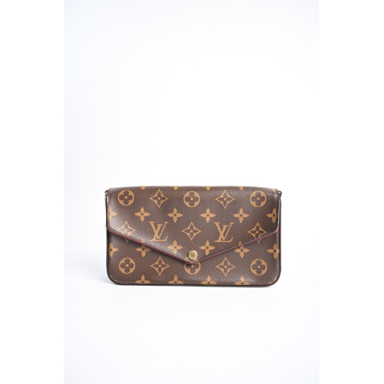 Louis Vuitton Pochette Felicie Brown Monogram Canvas