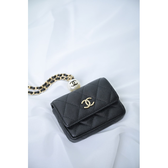 Chanel Mini Caviar Đen