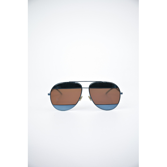 Dior Kính Mát Split Aviator Xanh