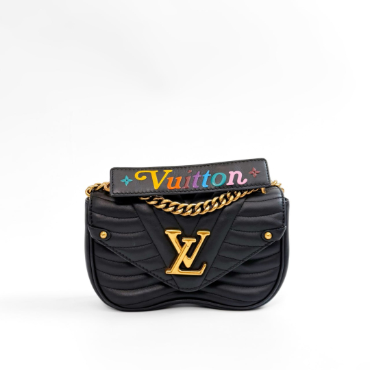 Louis Vuitton New Wave Chain Bag PM Black