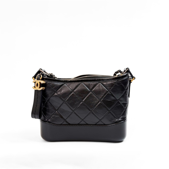 Chanel Gabrielle Hobo Small Black