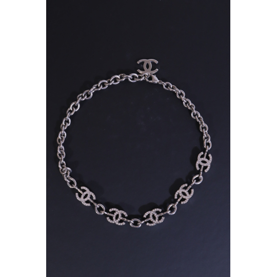 Hermes Dây Chuyền Chaine d Ancre Bạc