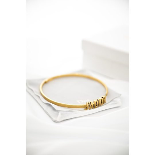 Dior Vòng Tay Bangle J'Adior Vàng