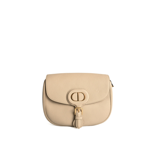 Dior Bobby Medium Beige Grained Calfskin