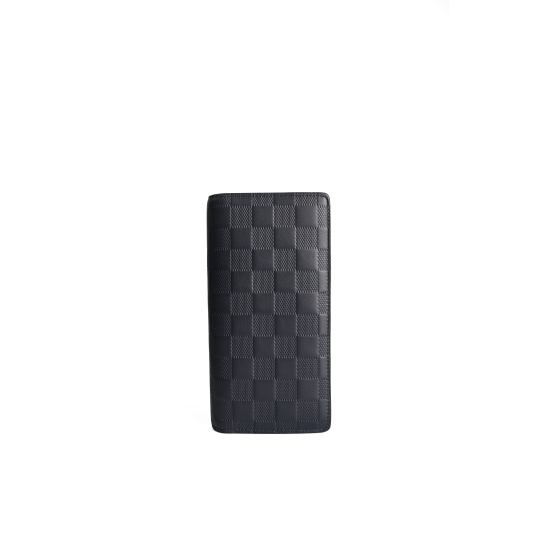 Louis Vuitton Brazza Wallet Damier Infini Navy