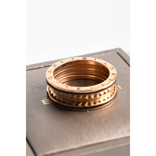Bvlgari Nhẫn B.zero1 Vàng Hồng Size 65