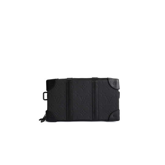 Louis Vuitton Soft Trunk Wallet Black Taurillon Monogram