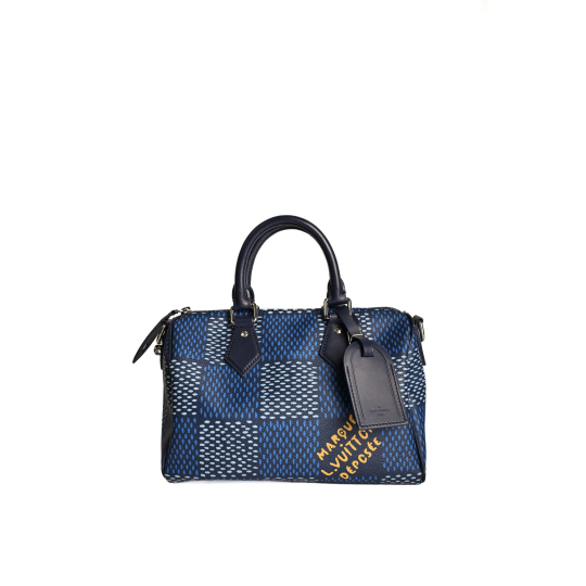 Louis Vuitton Speedy Bandouliere 25 Damier Blue