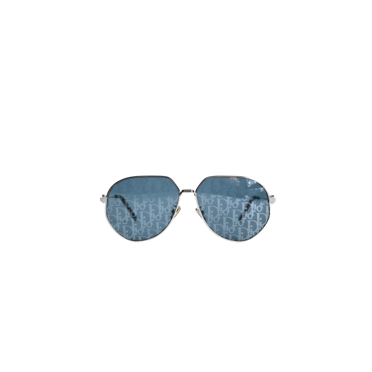 Dior Kính Mát Aviator Tròng Xanh In Logo