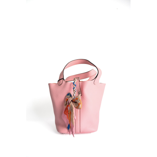 Hermes Picotin Lock 18 Pink Clemence