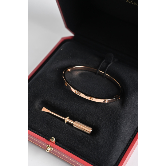 Cartier Love Bracelet Rose Gold With Box