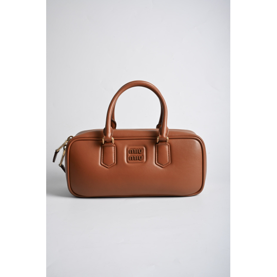 Miu Miu Arcadie Large Brown Leather