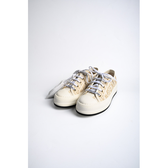 Dior Walk n Dior Low Top Sneaker Beige Oblique