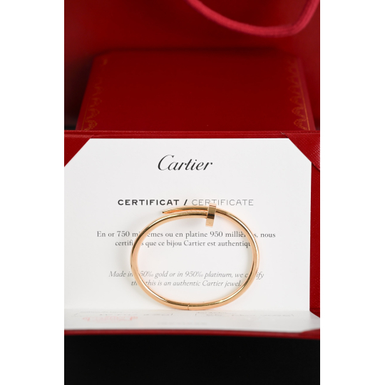 Cartier Juste un Clou Bracelet Rose Gold Classic