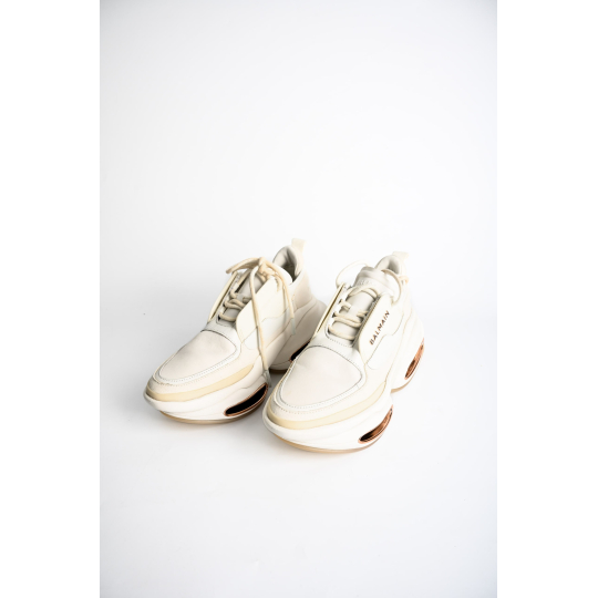Balmain B-Bold Sneaker Cream Low Top