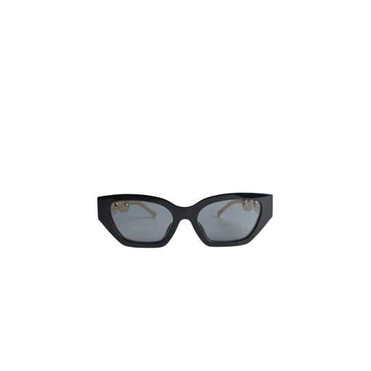 Louis Vuitton Link Cat Eye Sunglasses Black Gold