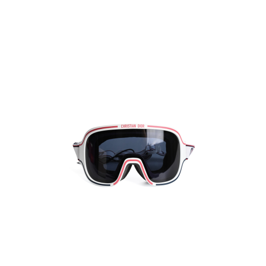 Dior Alps Ski Goggles White Pink