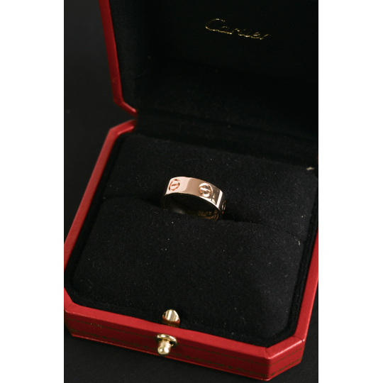 Cartier Love Ring Rose Gold