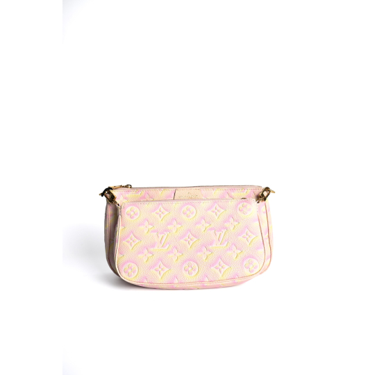Louis Vuitton Multi Pochette Accessoires Monogram Pink