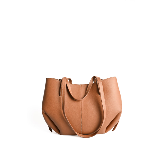 Polene Cyme Textured Camel