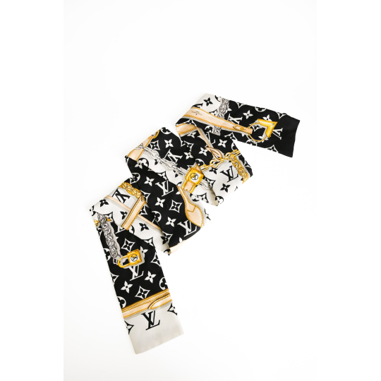 Louis Vuitton Bandeau Monogram Confidential Black Gold