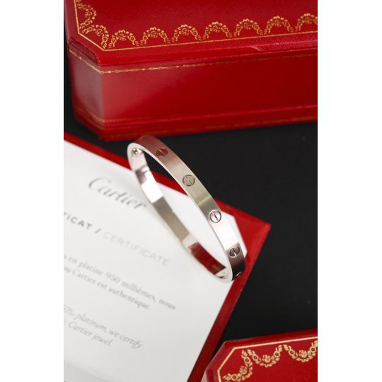 Cartier Love Bracelet White Gold